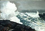 Winslow Homer Canvas Paintings - Northeaster